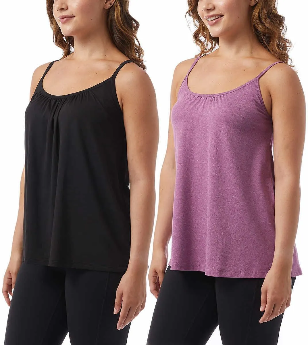 32 Degrees Cool Womens 2-Pack Lightweight Top Cami