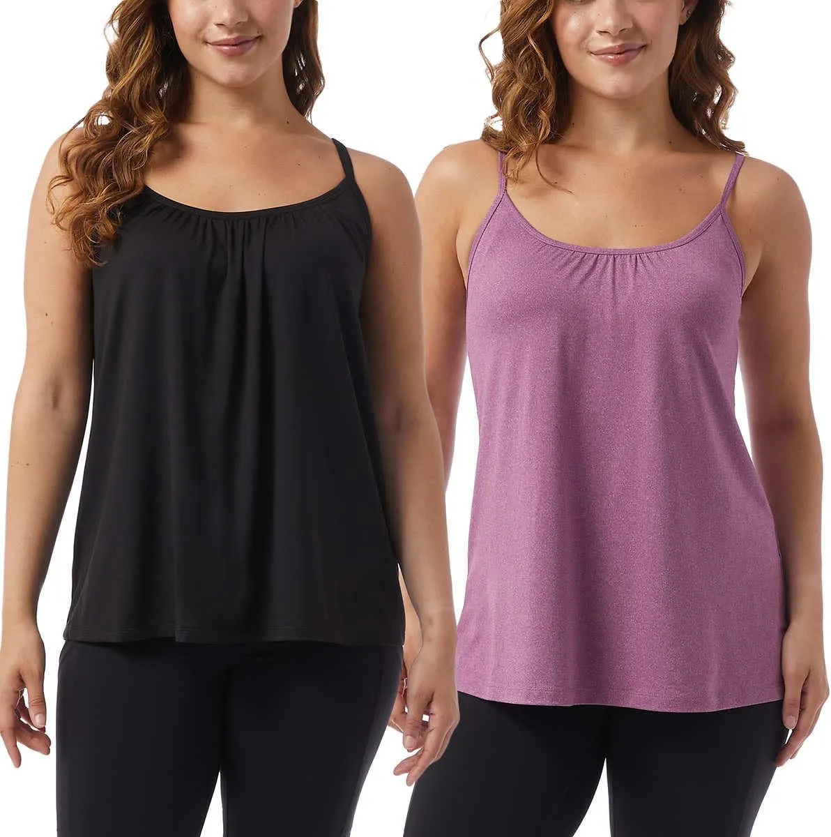 32 Degrees Cool Womens 2-Pack Lightweight Top Cami