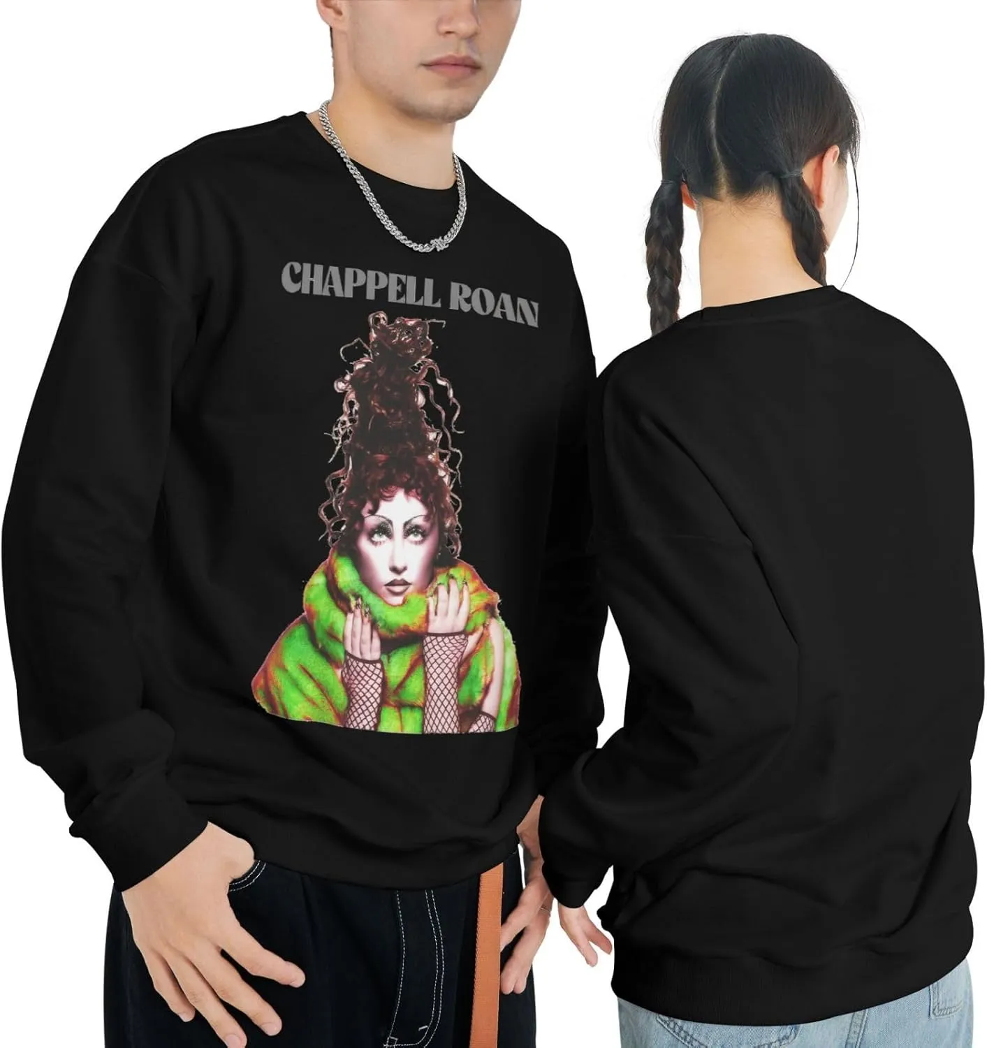 Adult Long Sleeve Hoodies Top Casual Hooded Sweater Pullover