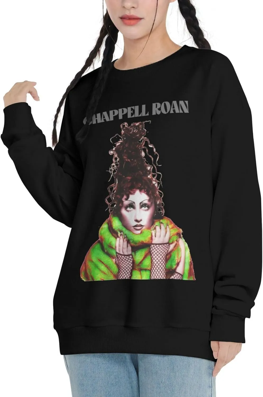 Adult Long Sleeve Hoodies Top Casual Hooded Sweater Pullover