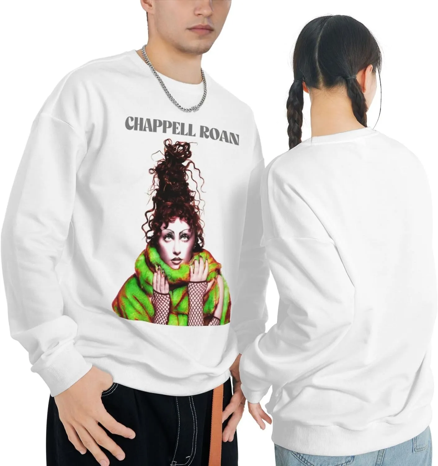 Adult Long Sleeve Hoodies Top Casual Hooded Sweater Pullover