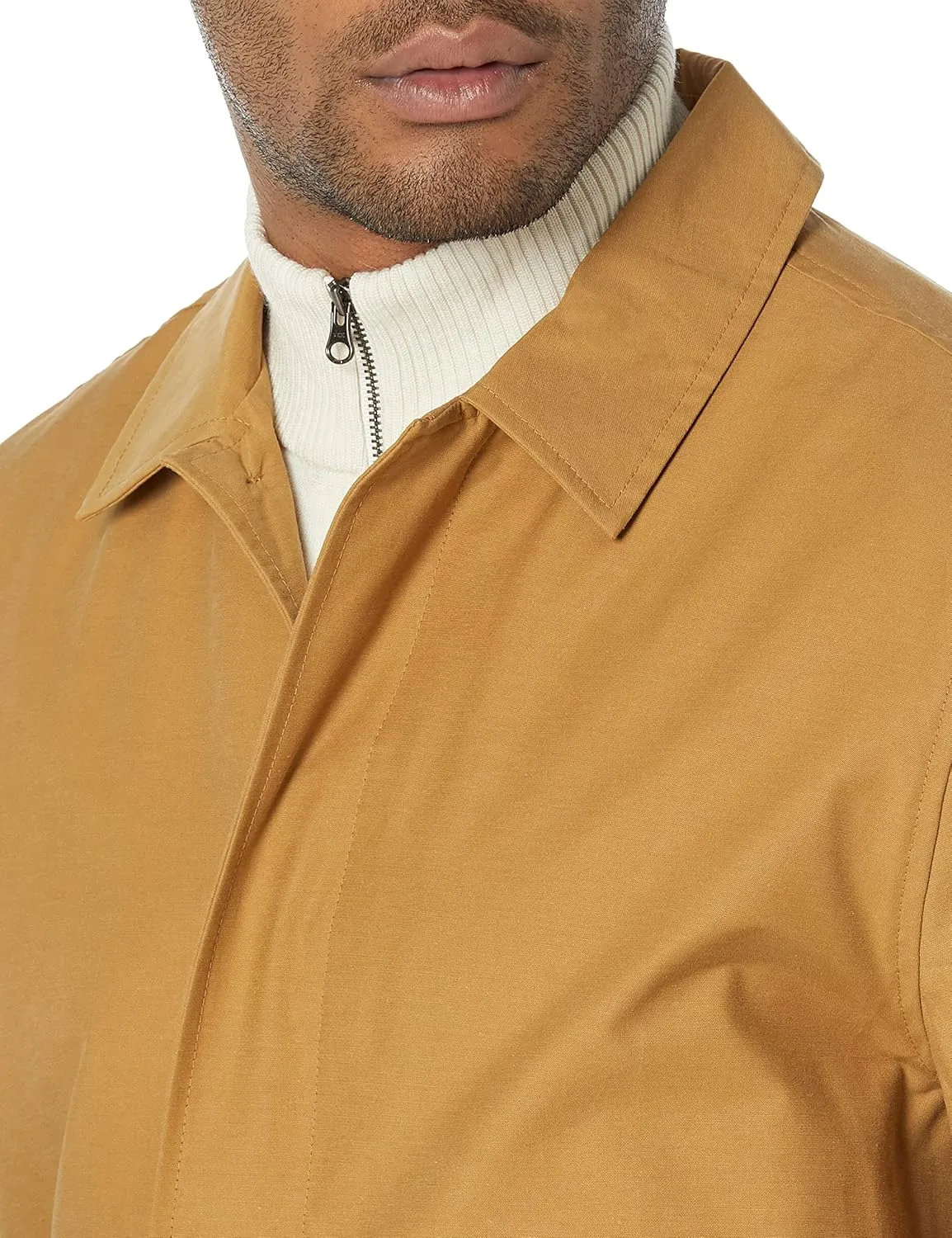 Amazon Essentials Men's Loose-Fit Water Repellant Coat (Available in Tall) (Previously Amazon Aware)