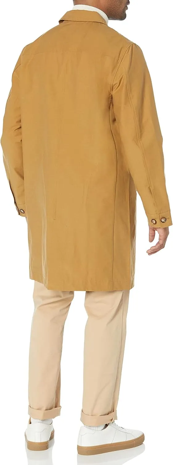 Amazon Essentials Men's Loose-Fit Water Repellant Coat (Available in Tall) (Previously Amazon Aware)