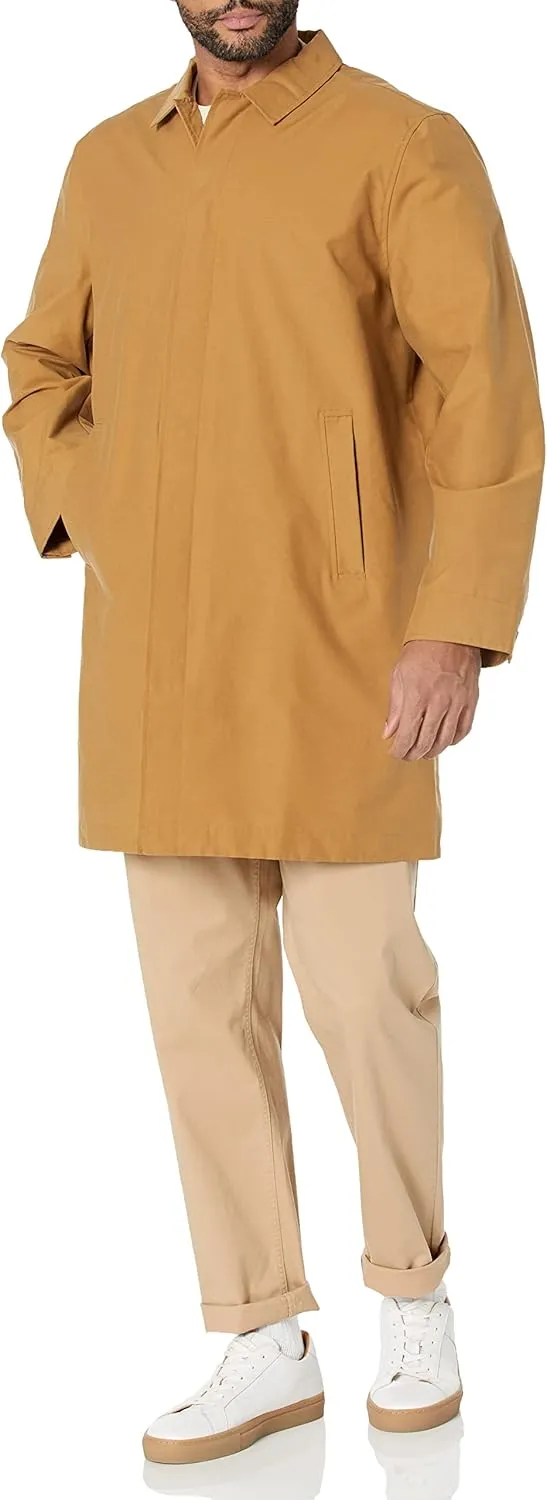 Amazon Essentials Men's Loose-Fit Water Repellant Coat (Available in Tall) (Previously Amazon Aware)