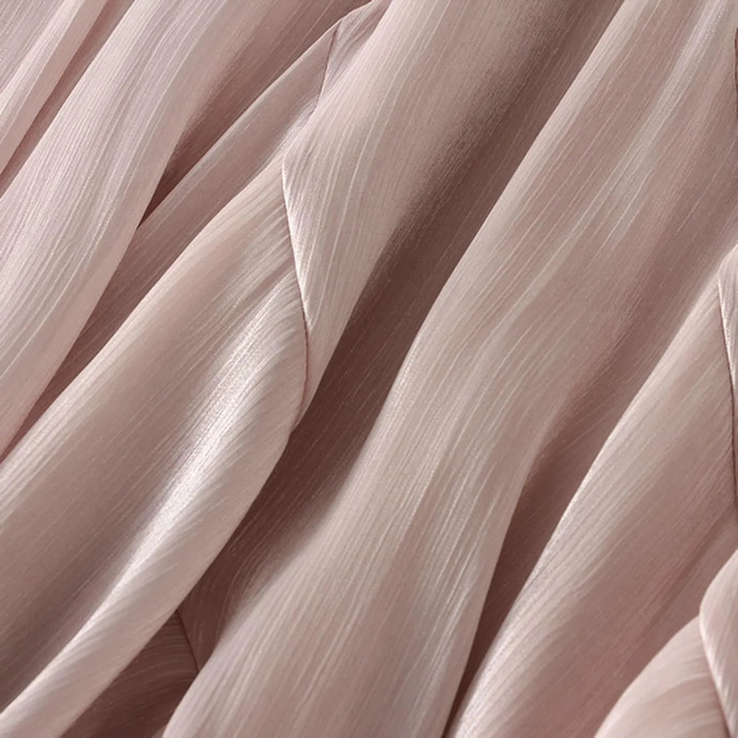 Beach Skirts for Women Asymmetrical Hem Elastic Waist Flowy Long Skirt 2025 Fashion Trendy Summer Pleated Skirt