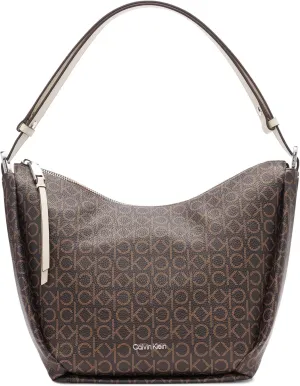 Calvin Klein Prism Top Zip Convertible Hobo Shoulder Bag