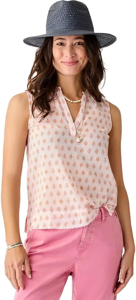 Carve Designs Dylan Tank Top - Women's, Pink Batik, M