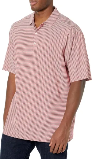 Cutter & Buck Forge Eco Double Stripe Stretch Recycled Mens Big &Tall Polo