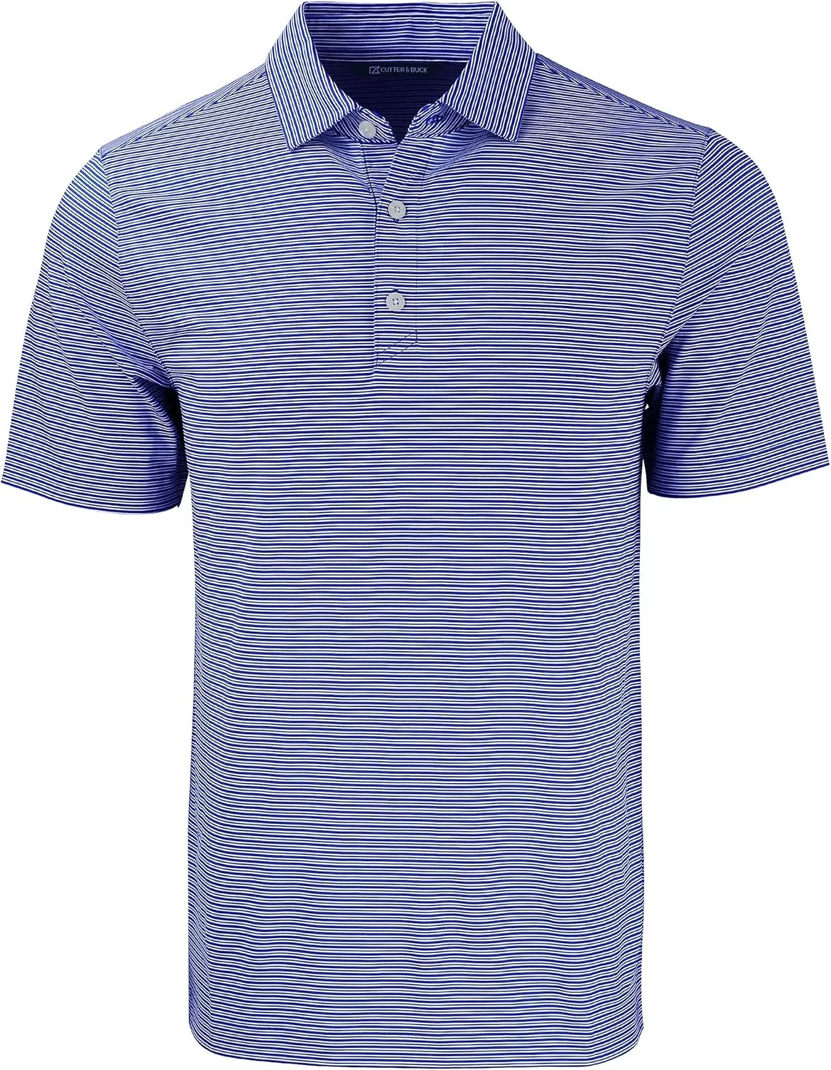 Cutter & Buck Forge Eco Double Stripe Stretch Recycled Mens Big &Tall Polo