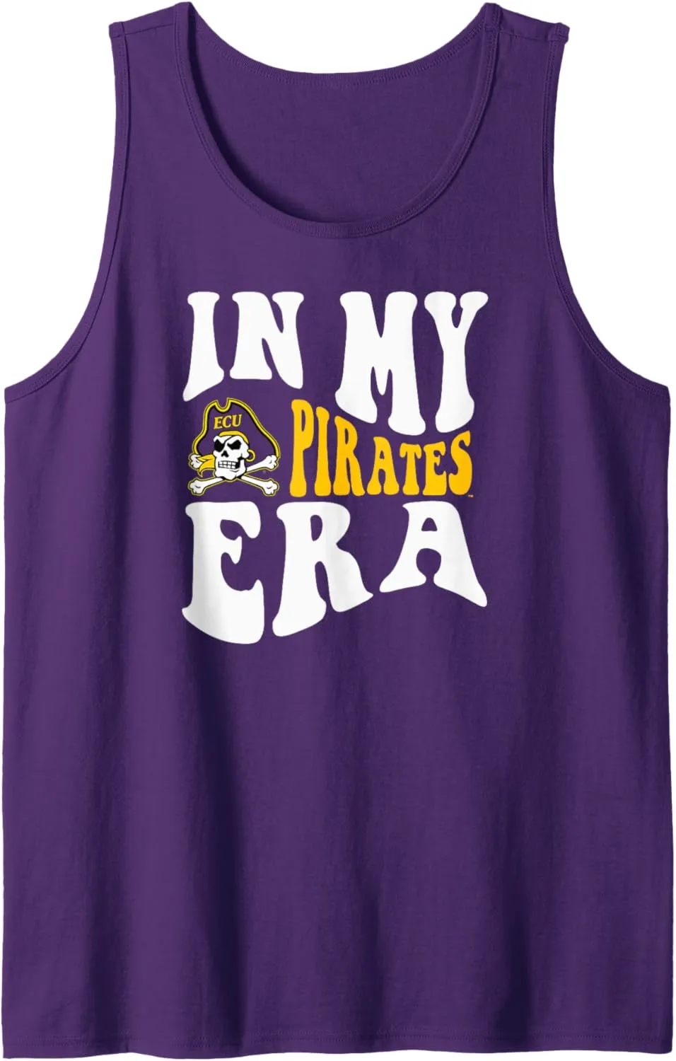 East Carolina Pirates Era Purple Officially Licensed Tank Top