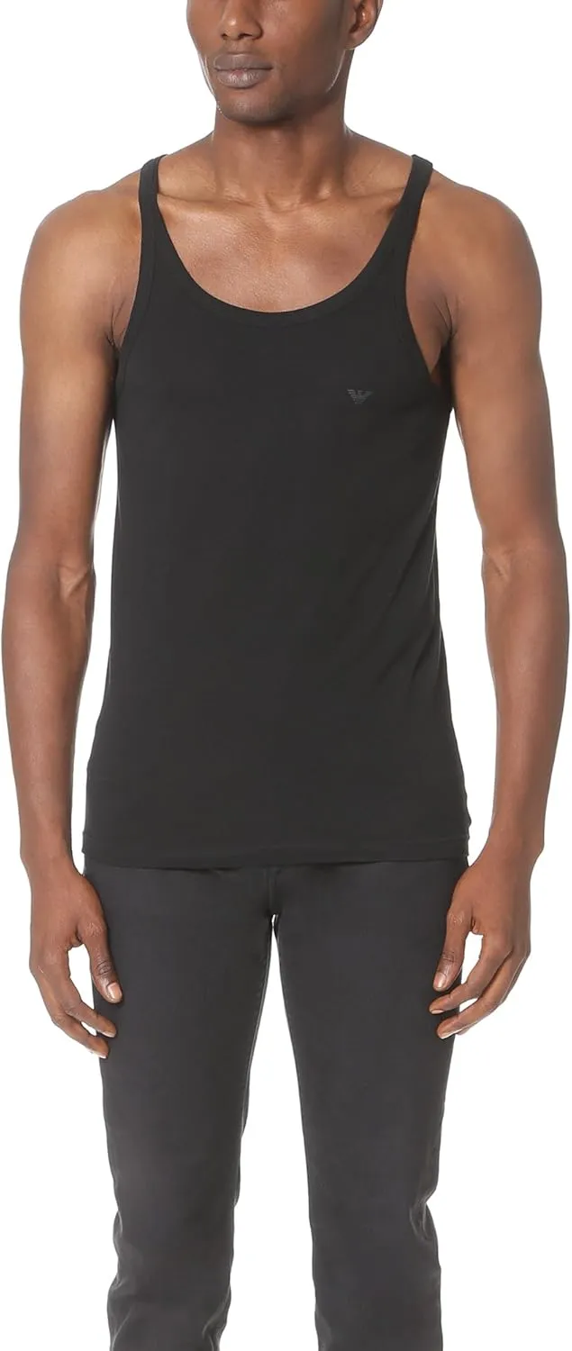 Emporio Armani Men's 3-Pack Tank Top Regular Fit