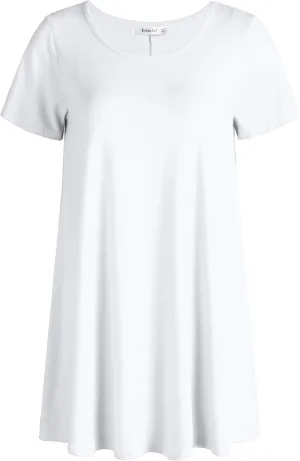 Esenchel Women's Tunic Top Casual T Shirt for Leggings