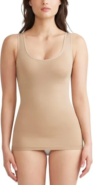 ESSENTIALS BY TUMMY TANK Women's Seamless Shaping Tank Top