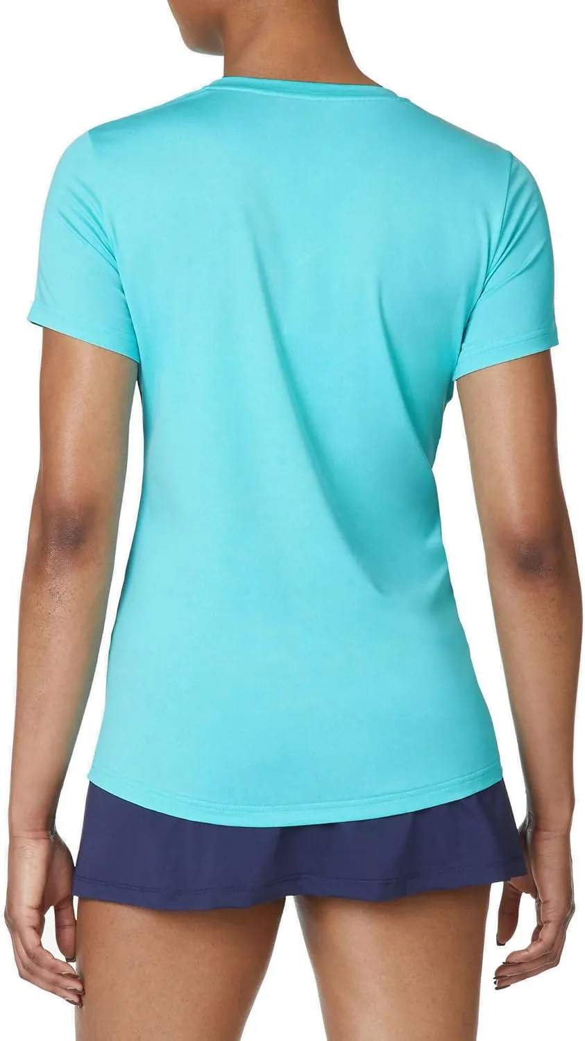 Fila Women's Essentials Short Sleeve V-Neck Top