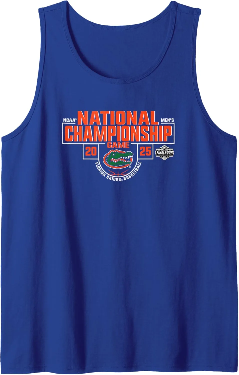 Florida Gators National Championship 2025 Men's Basketball Tank Top