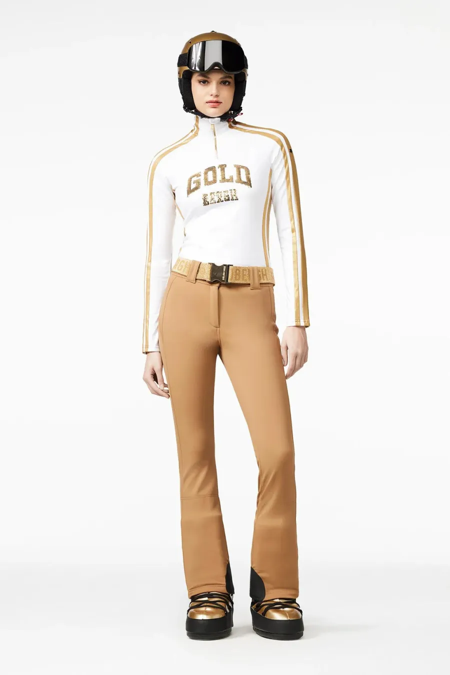 Goblet Ski Pully White/Gold