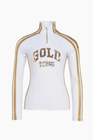 Goblet Ski Pully White/Gold