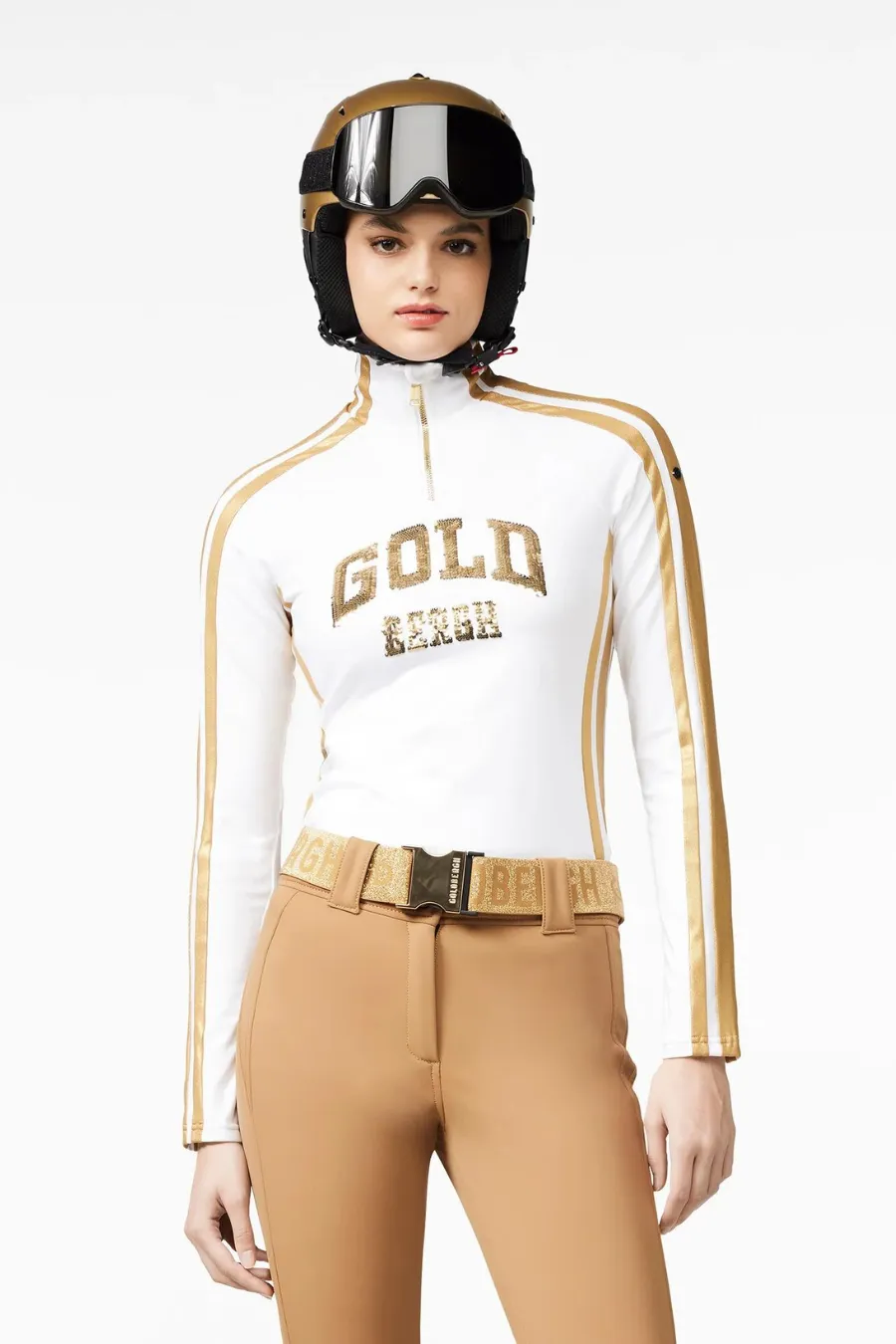Goblet Ski Pully White/Gold