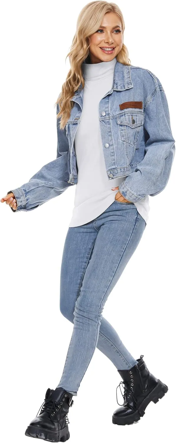 H HIAMIGOS Womens Turtleneck Long Sleeve Top Fleece Lined Sweatshirt Lightweight Ultra Soft Base Layer