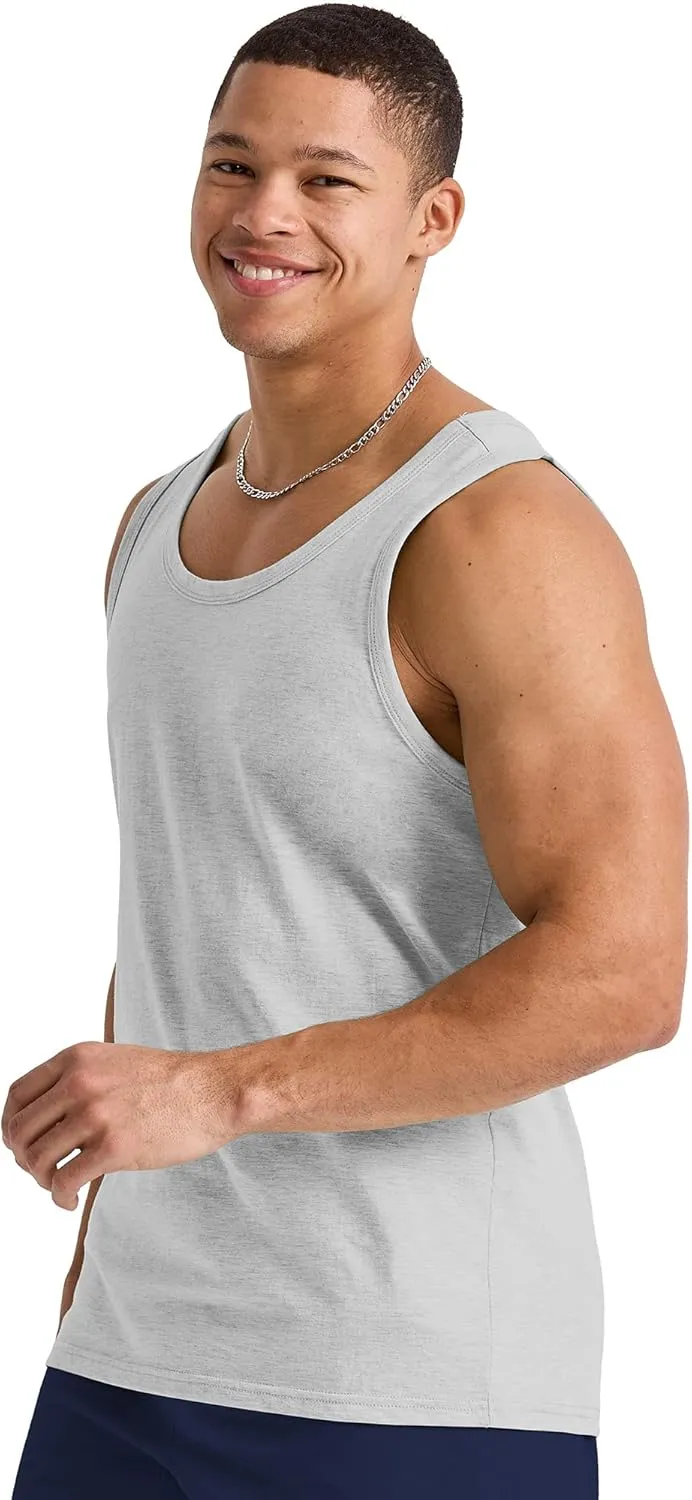 Hanes Originals Top, 100% Cotton Men, Sleeveless Tank Shirt