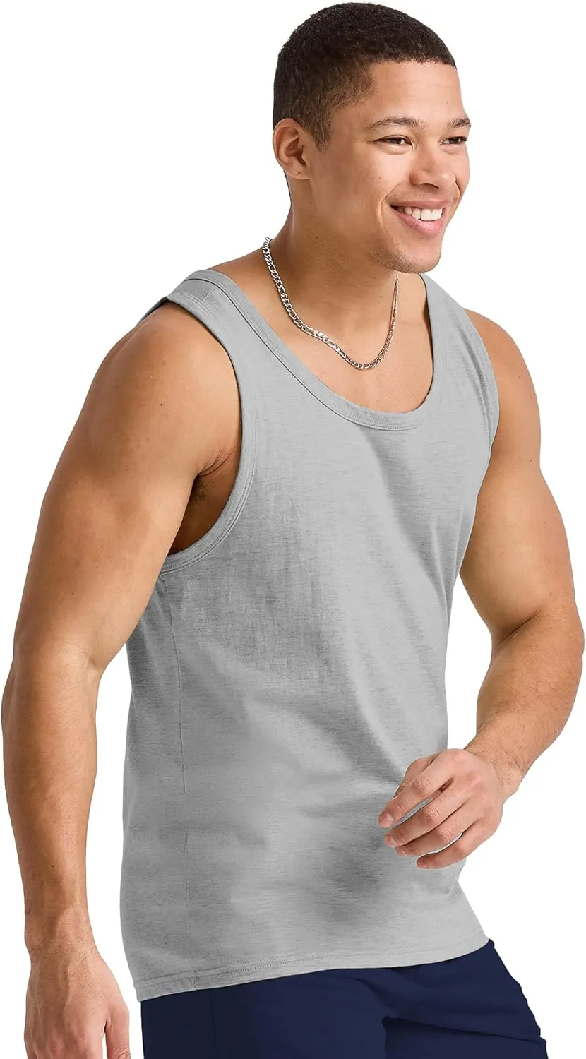 Hanes Originals Top, 100% Cotton Men, Sleeveless Tank Shirt