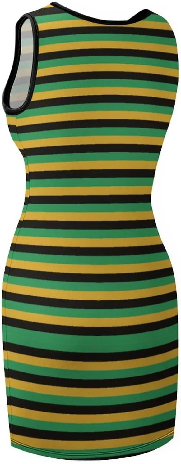 Jamaica Bodysuit for Womens Summer Autumn Winter Creativity Top