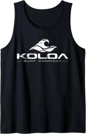 Koloa Surf Vintage Wave Logo Lightweight, Graphic Tank Top