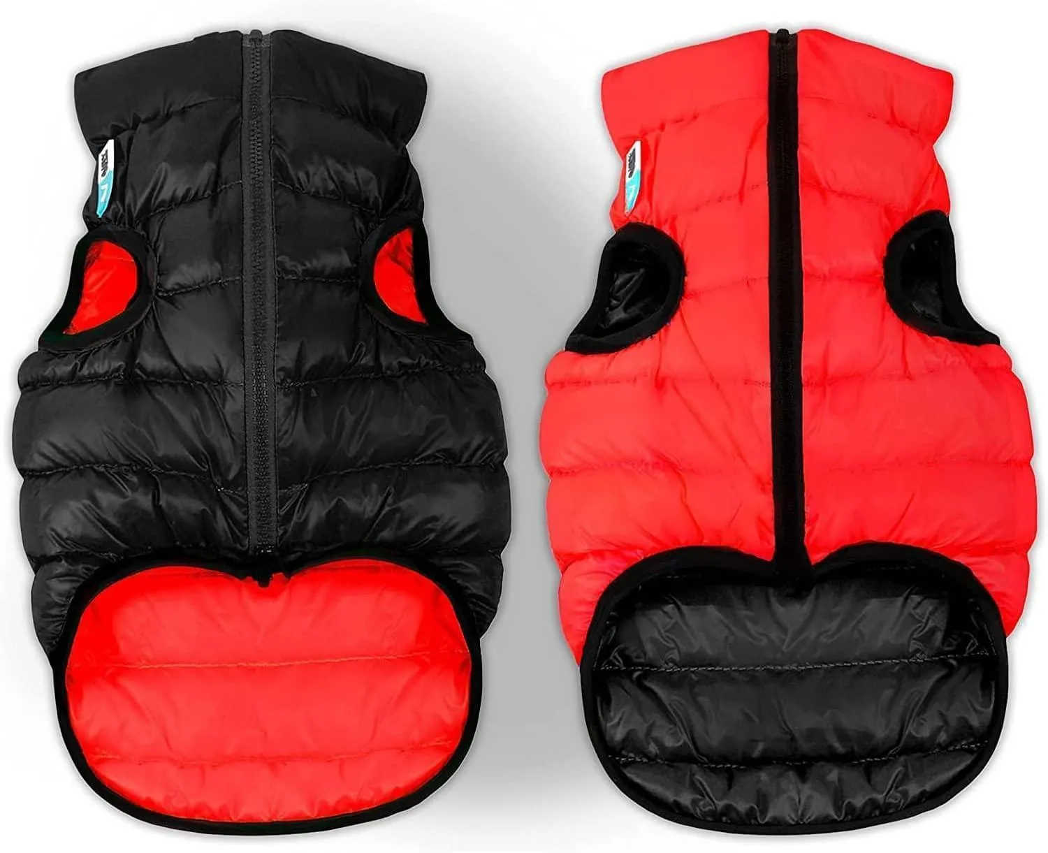 Lightweight Reversible Winter Dog Coat   Warm Dog Jacket   Water Resistant