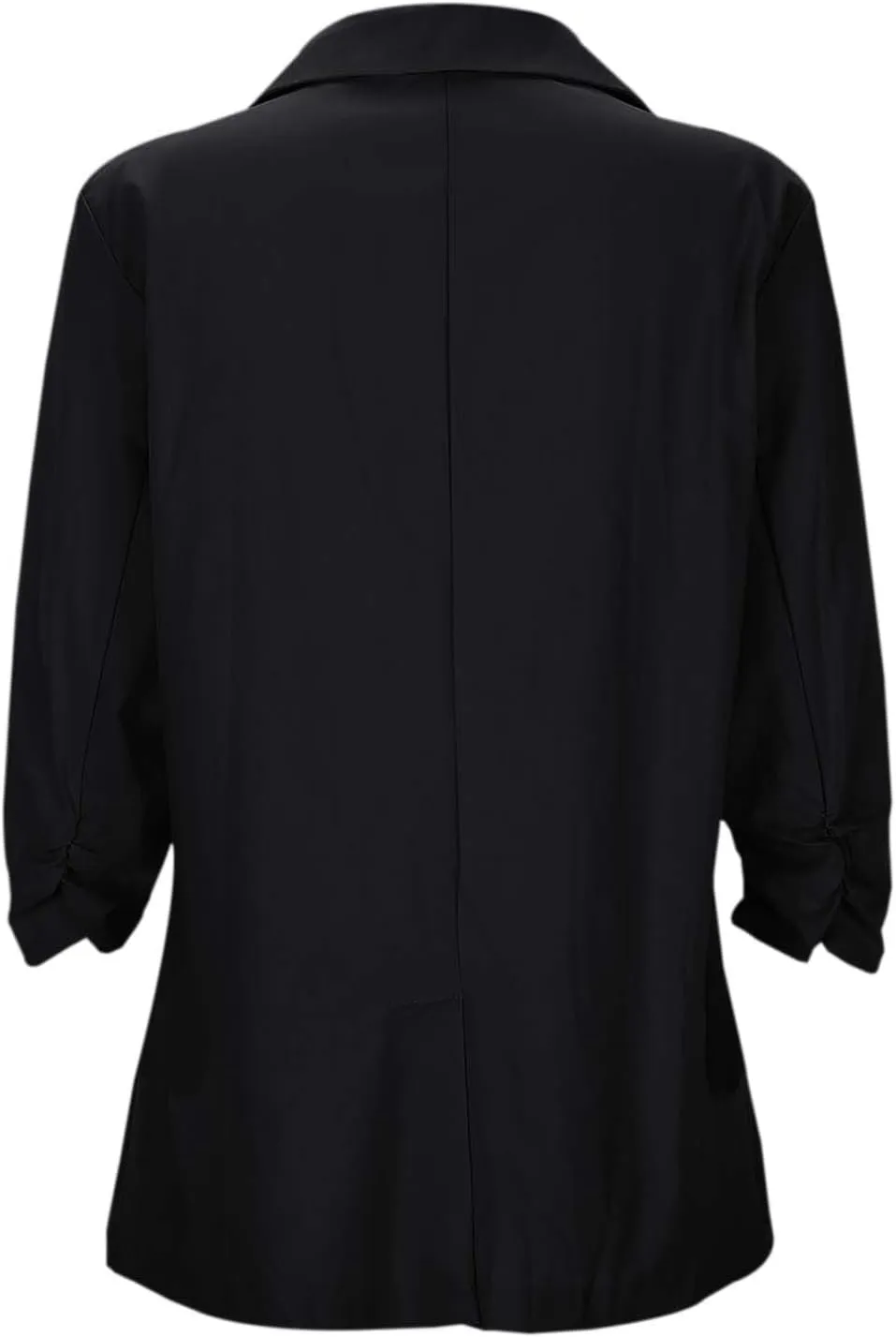 Linen Blazer for Women 3/4 Sleeve Cargdigan 2024 Fall Fashion Outfits Business Coats Work Office Suit Jackets with Pockets