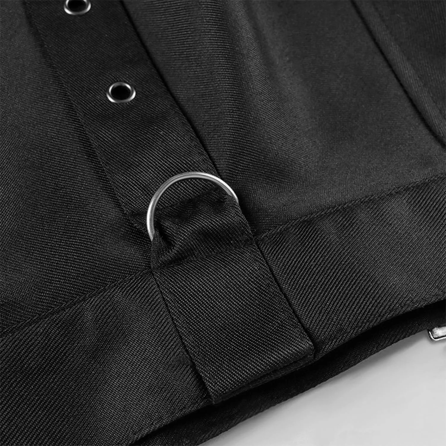 Men Skirts Medieval Cosplay Punk Maxi Skirt Gothic Sexy Chain Matching Skirts Schoolgirl