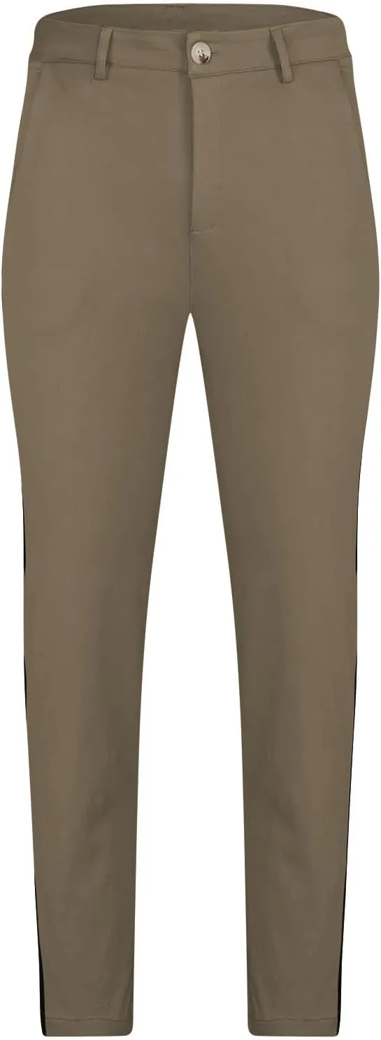 Men Suit Dress Pants Slim Fit Stretch Flat-Front Skinny Chino Pants Business Casual Golf Pants for Groomsmen Wedding