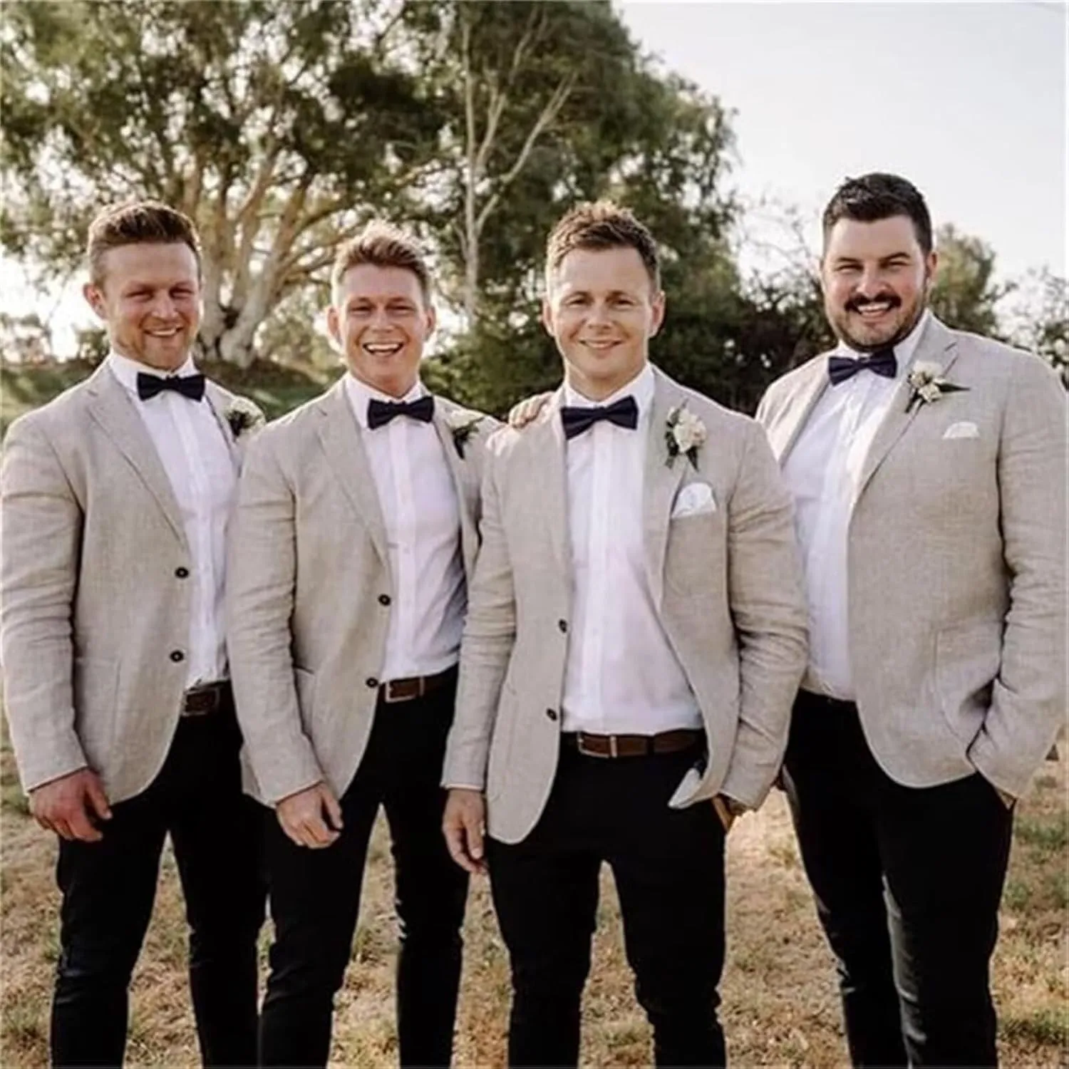 Men Suit Jacket Casual Linen Blazer for Men Wedding Prom Business Summer Suit Blazer Slim Fit Lightweight Sport Coats for Men