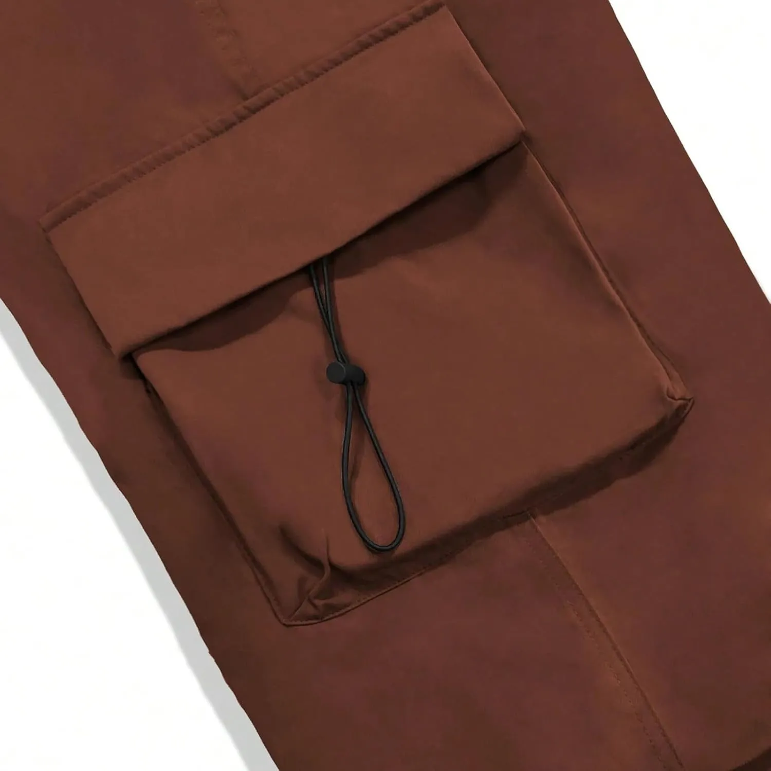 Mens Baggy Cargo Pants, Trendy Casual Sports Parachute Pant, Loose Fit Harem Joggers with Pockets for Streetwear