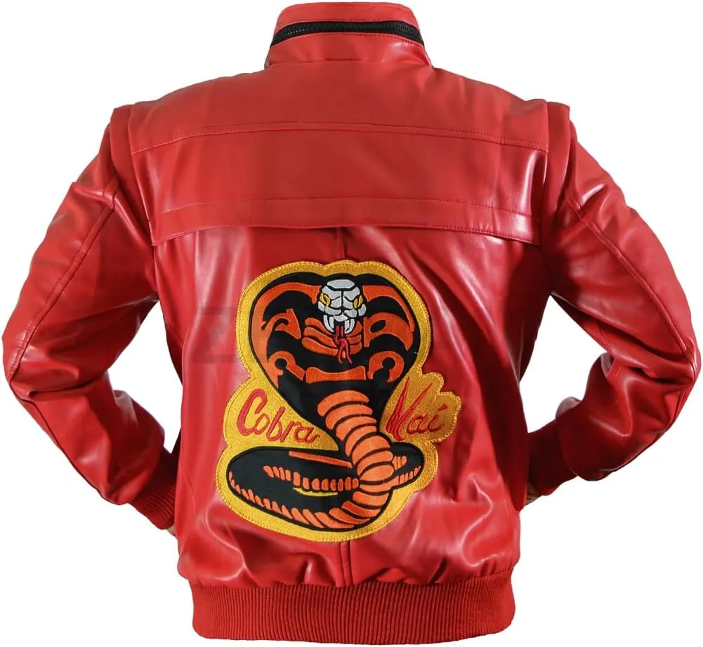 Men's Premium Faux Leather Bomber Jacket with Patches, Trendy Outerwear, Zipper Closure, Classic & Stylish Fashion Jacket