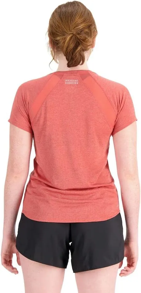 New Balance Women's Impact Run Short Sleeve 22 Top