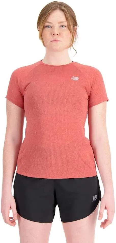 New Balance Women's Impact Run Short Sleeve 22 Top