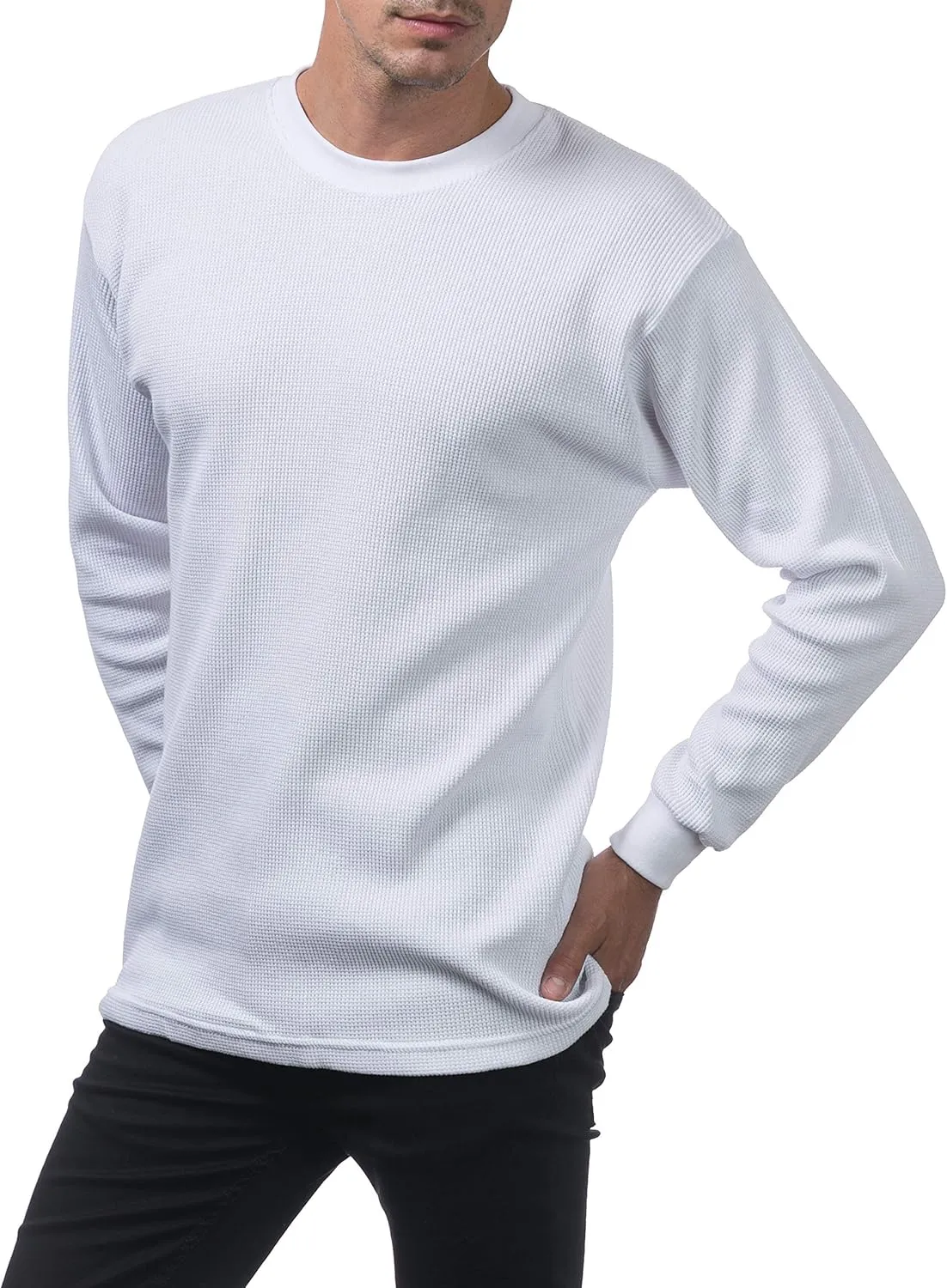 Pro Club Men's Heavyweight Cotton Long Sleeve Thermal Top