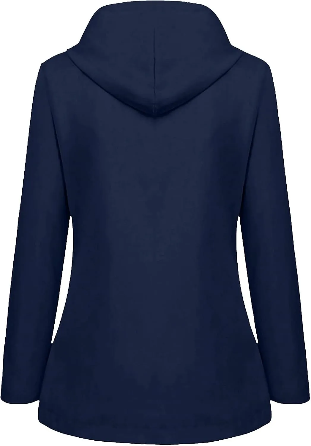 Rain Jacket for Women Waterproof Fleece Lined Fall Winter Coats Hooded Softshell Warm Windbreaker Trench Coat