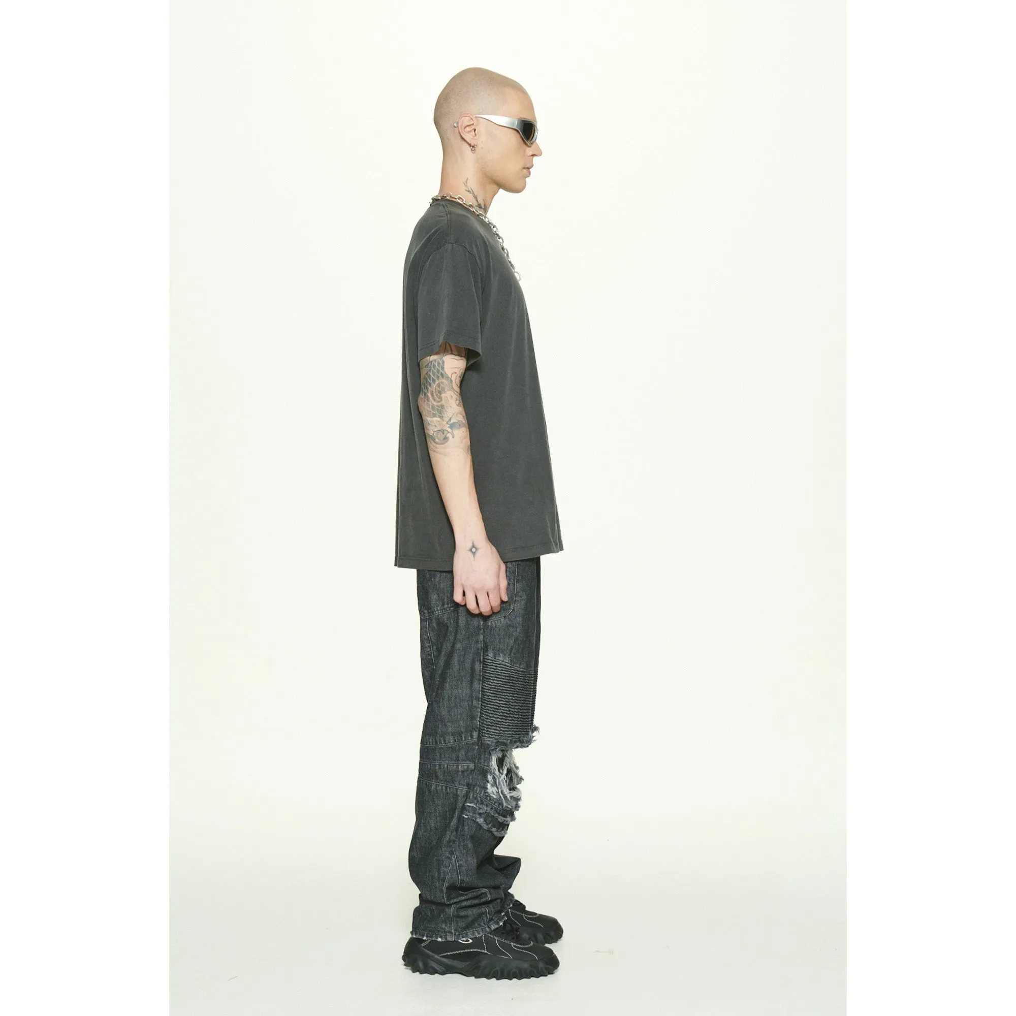 RELAXED SS T-SHIRT / BLACK