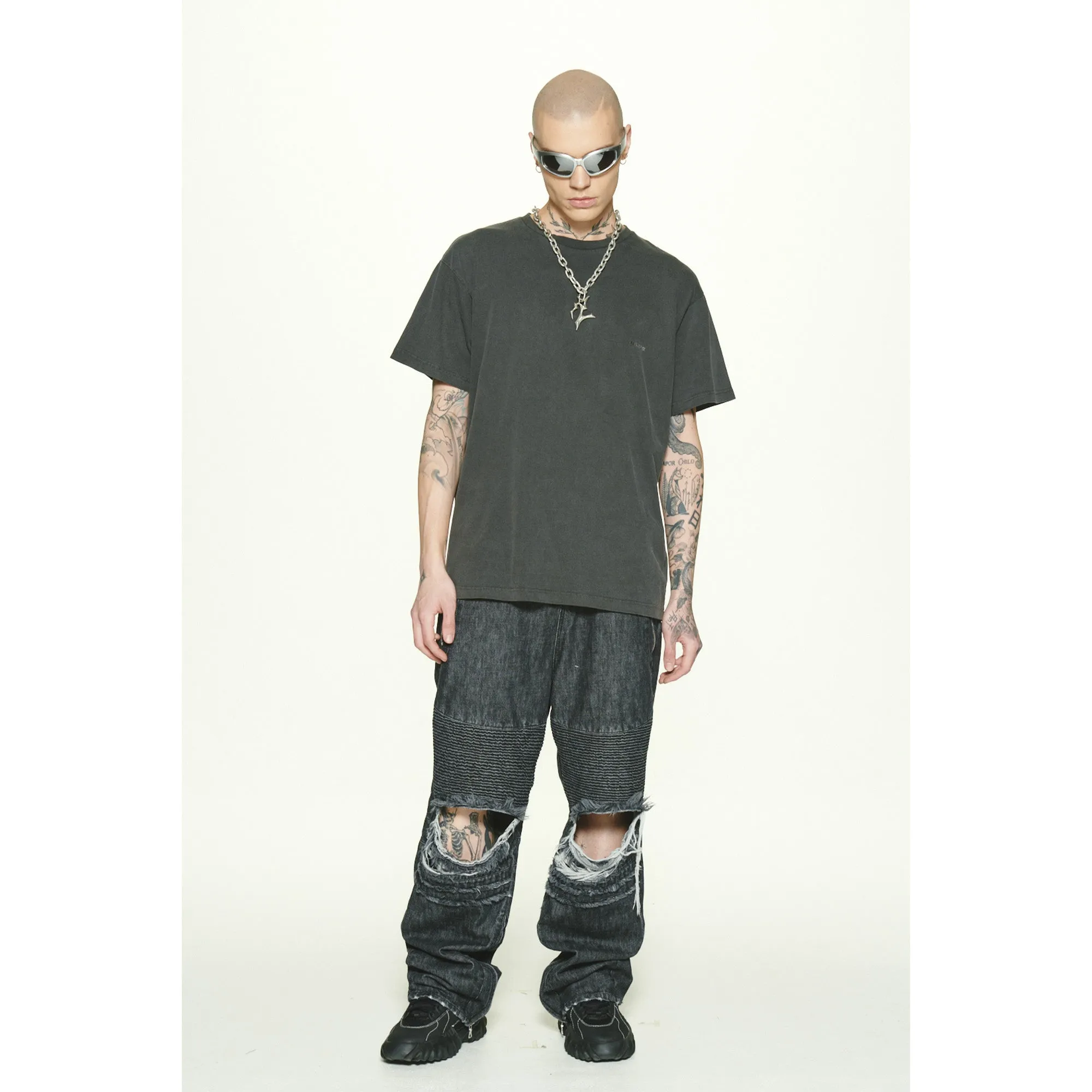 RELAXED SS T-SHIRT / BLACK