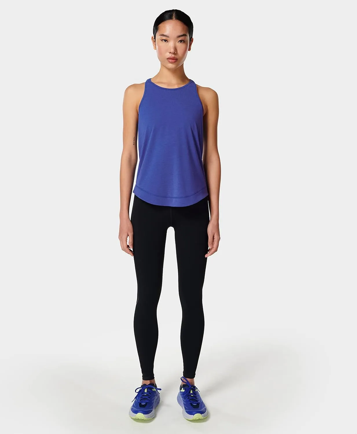 Sweaty Betty Women's Breathe Easy Crewneck Run Workout Tank Top
