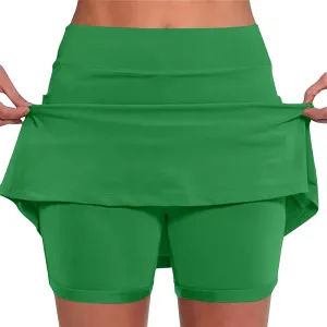 TANGNADE Women Skorts for Summer Lightweight Skirt Athletic Inner Shorts for Running Tennis Golf Workout Sports Outfits