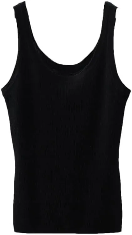 Tank Tops for Women Round Neck Sleeveless Camisole Top