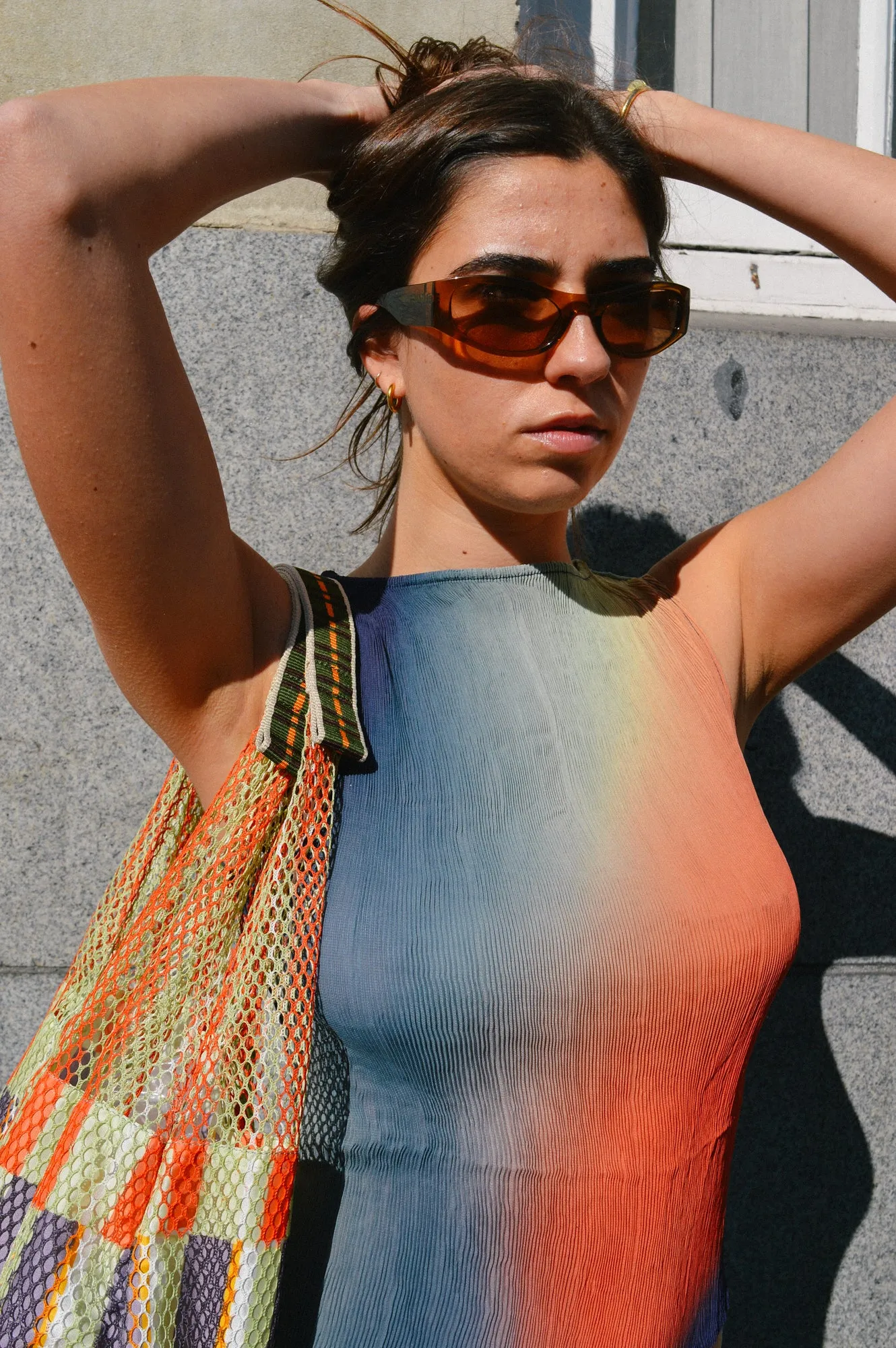 Thinking Mu Dora Bookeh Ombre Top