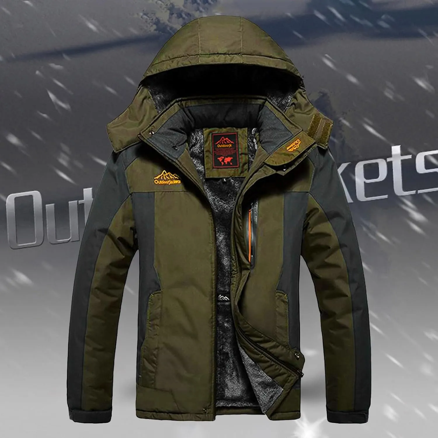 Waterproof Winter Coats For Women Long Sleeve Down Jacket Women Puffer Coat Quilted Cardigan For Women