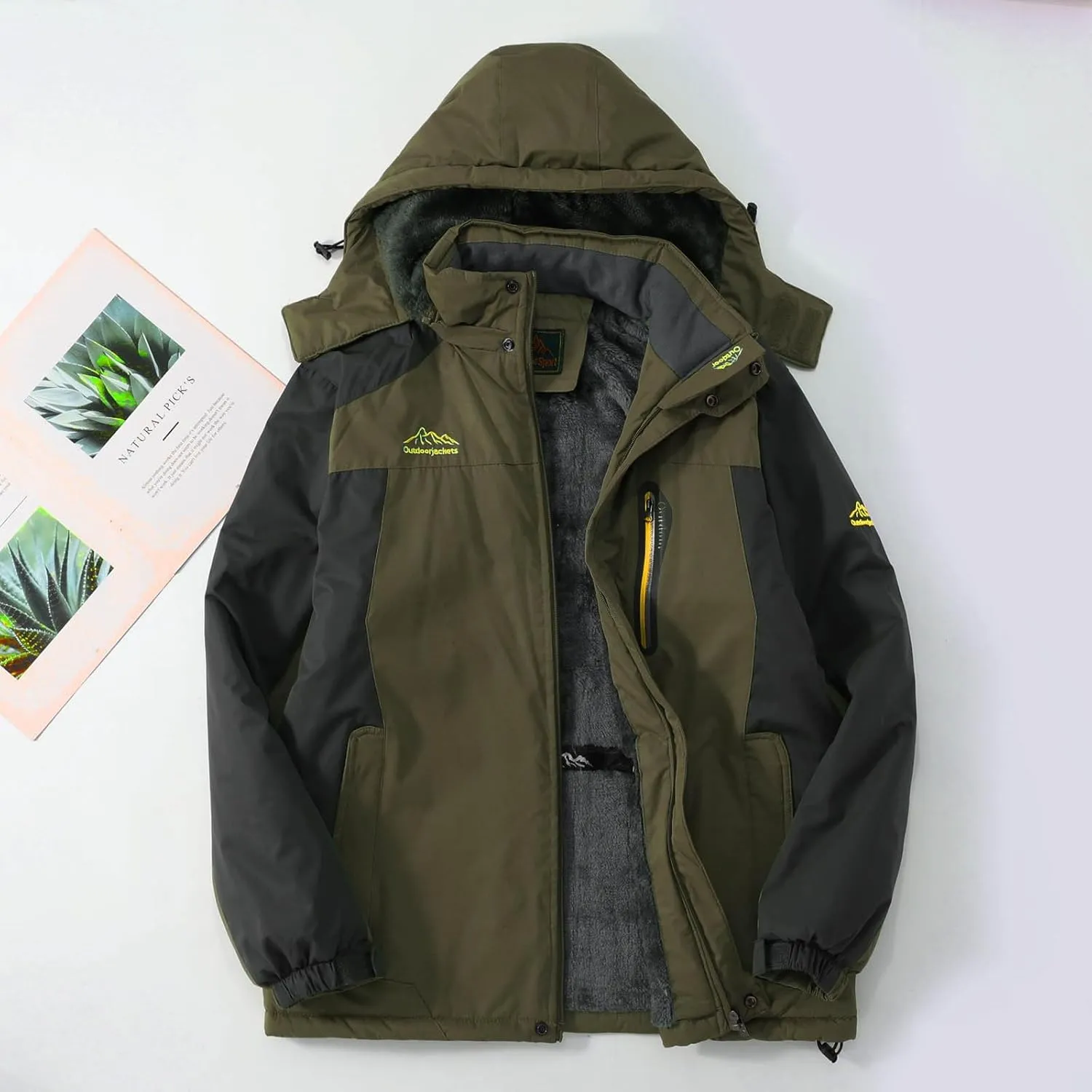 Waterproof Winter Coats For Women Long Sleeve Down Jacket Women Puffer Coat Quilted Cardigan For Women
