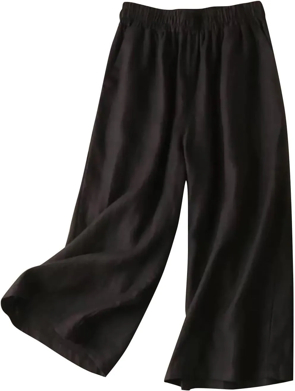 Wide Leg Linen Pants for Women Women Linen Pants Beach Leisure Trousers Linen Blend Pants