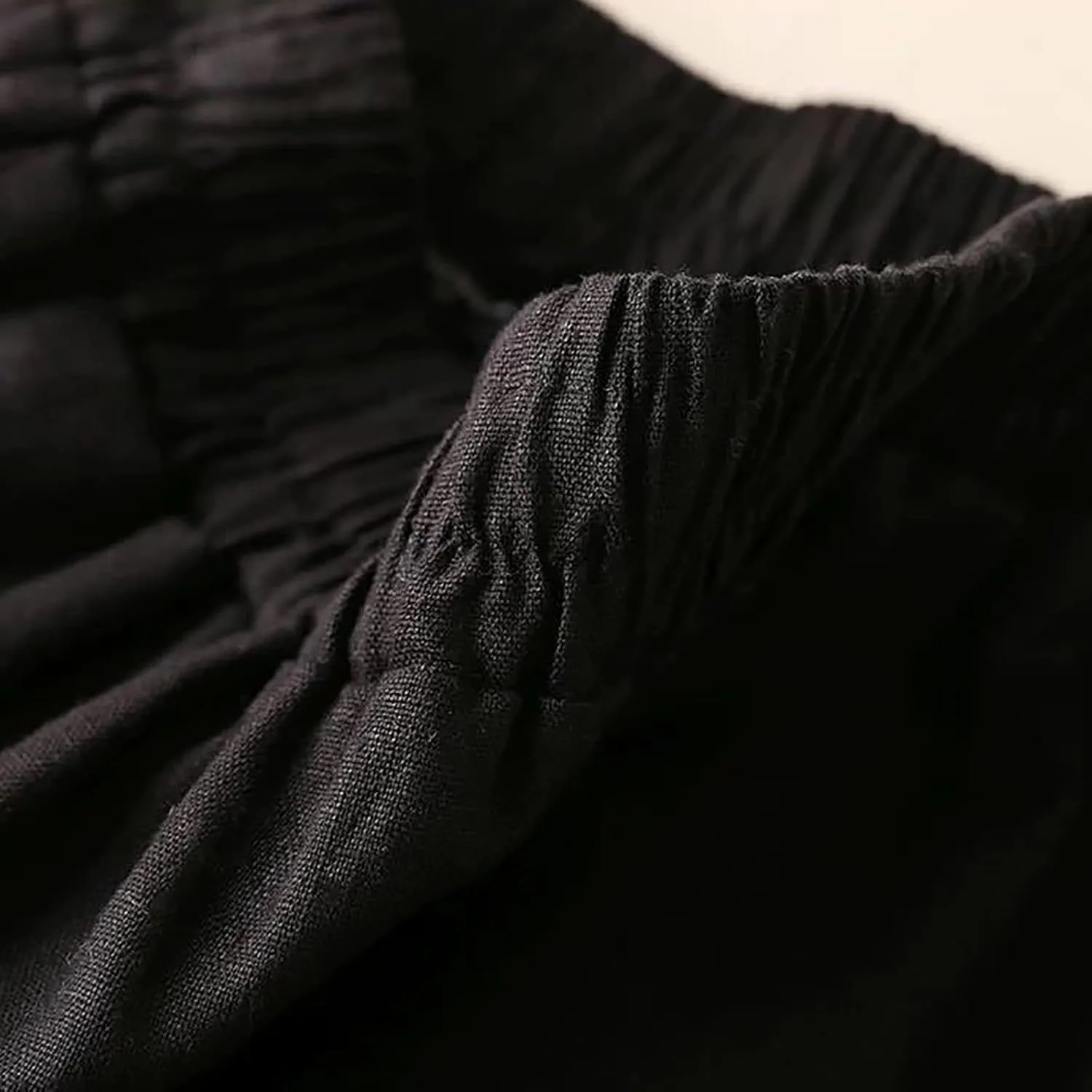 Wide Leg Linen Pants for Women Women Linen Pants Beach Leisure Trousers Linen Blend Pants