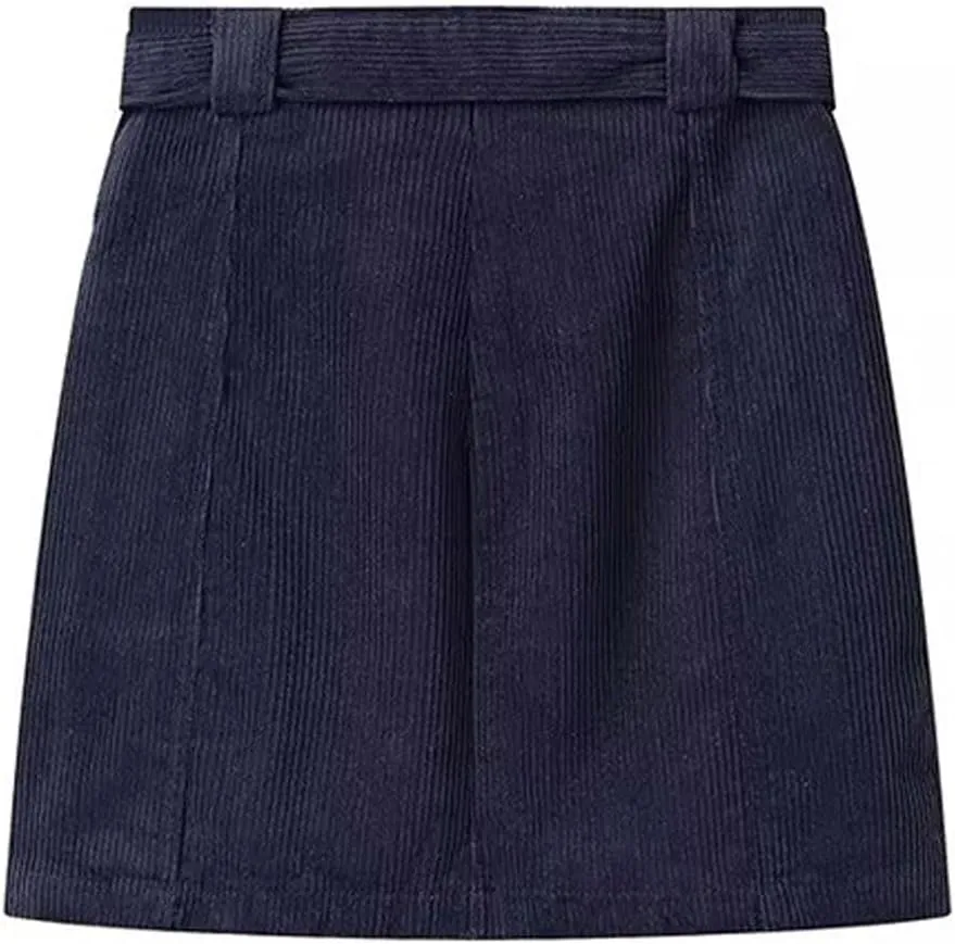 Women's Basic High Waisted Pencil Bodycon Corduroy Solid Short Skirt Casual Fashion Temperament Sexy Elegant Skirts