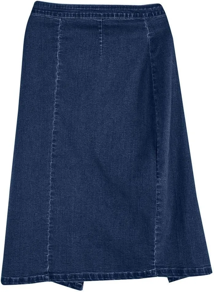 Women's Casual Skirts Women Fashion Denim Pencil Skirt High Waisted Blow Knee Blue Jeans Skirts Spring Dresses